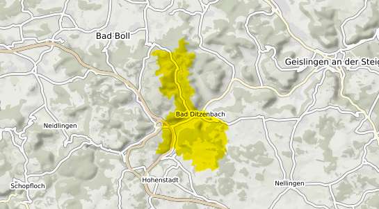 Immobilienpreisekarte Bad Ditzenbach